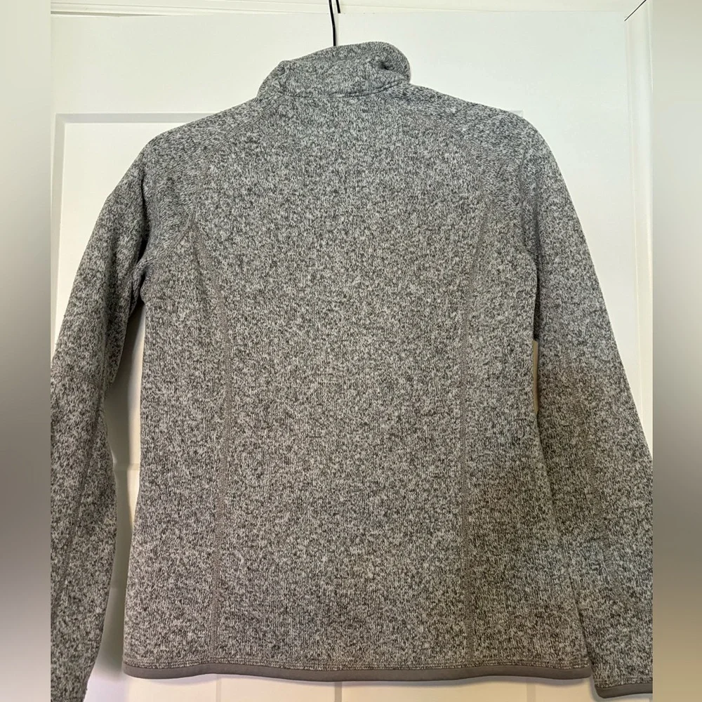Women's Patagonia‎ Better Sweater Fleece Jacket Birch White size S.